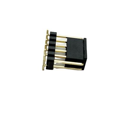 China PCB Connectors 2.54mm Pin Standard Free Sample PCB 2x06P Pin Connector Dual Row Male to PCB Connector for sale