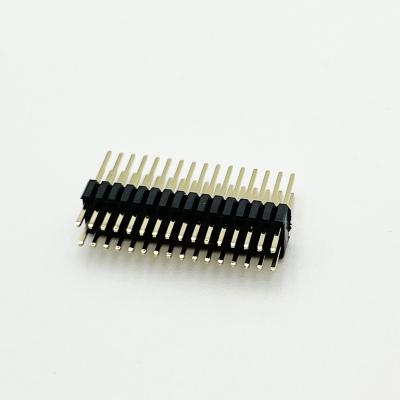 China PCB Wire Socket Connectors 32 Pin Pin Connector Straight Male Connector for sale