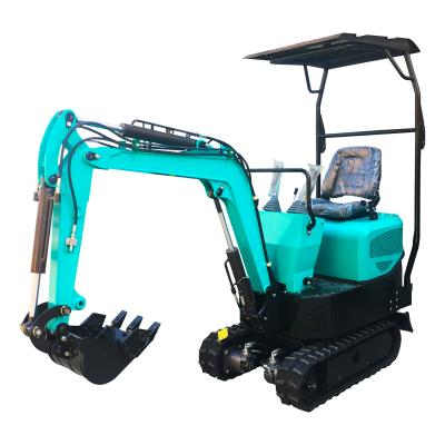 China Building Material Stores Factory Supply Good Quality 1 Ton Mini Hydraulic Excavators for sale