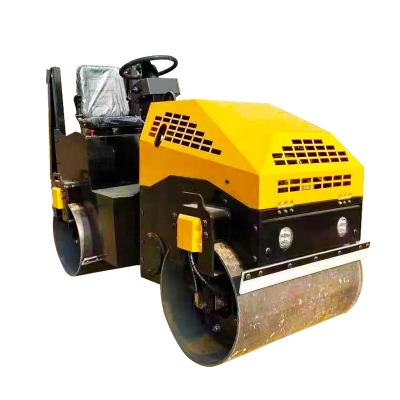 China Mini Road 1.5t Short Radius Shops Building Material Roller Drum Roller Compactor Rotation Vibratory Roller for sale