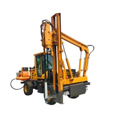 China Factory Barrier Pile Driver Machine Gasoline Ram Small for sale