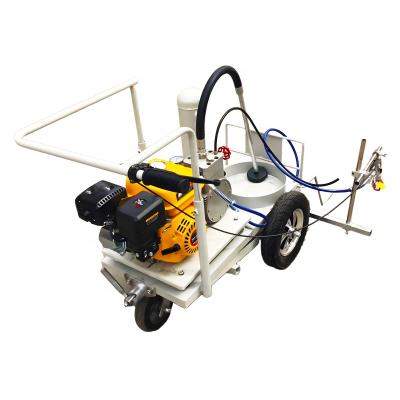 China Easy-operated hand push road line marking road marking paint machine for sale