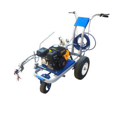 China New Type Easy-operated Road Hand Push Cold Painting Road Marking Machine for sale