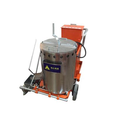 China Potable thermplastic hot line marking hand push melt paint road machine for sale