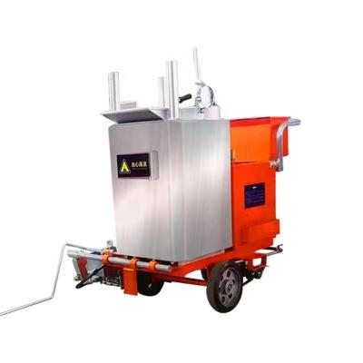 China Hand Push Manual Road Marking Machine Automatic Thermoplastic Painting for sale