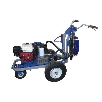 China Easy-operated cold spray cold road marking machine for running track for sale