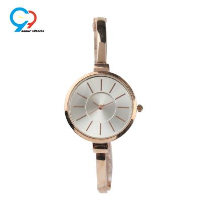 China Water Resistant Thin Band 12mm Links Extra Chain Ladies Watches IPRG Jewelry Wrist Watch for sale