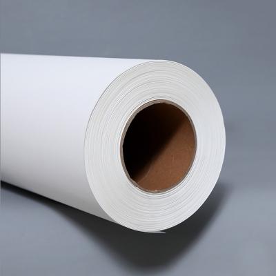 China 180-250 Degree Celsius Fast Heat Sublimation Inkjet Paper Roll 100GSM Dry Heat Transfer Printing Paper Roll For Factory Digital Printing Stock for sale