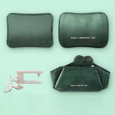 China Two In One Charging And Hand Warmer Luxury PVC USB Winter Hand Warmer Bag Electric Water Bottles Hot Wholesale for sale