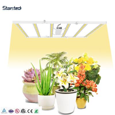 China FLOWER 2021 Commercial Waterproof 600W 800W 1000W Led Grow Light Hydroponic6 8Bar Dimmable Full Spectrum Foldable Plant Led Grow Light for sale