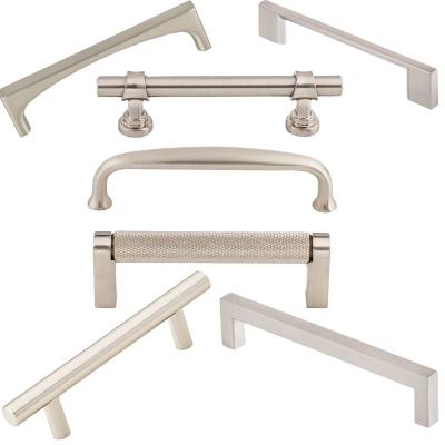 China HOONE Modern Bedroom Handle Funiture Brush Nickel Modern Cabinet Handles Furniture For Sideboard for sale