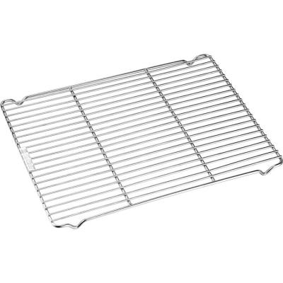 China 36.5*23*3cm Dustproof BBQ Accessories Grill Stainless Steel Non-Stick Durable BBQ Grill Wire Mesh Net for sale