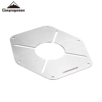 China Camping 17*16cm Lightweight Outdoor Camping Stove Panel Insulation Manufacturer Supply Metal Part for sale