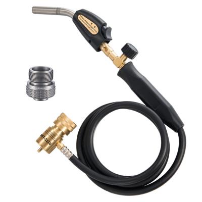 China Lightweight Copper Torches Gas Spray Gun Gas Welding Smokeless High Temperature Torches For Refrigeration for sale