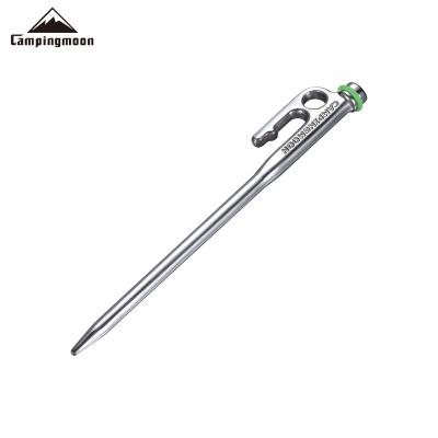 China Outdoor Camping Hiking Traveling Tent Outdoor Titanium Stakes Heavy Duty Accessories Titanium Tent Stakes Heavy Duty for sale