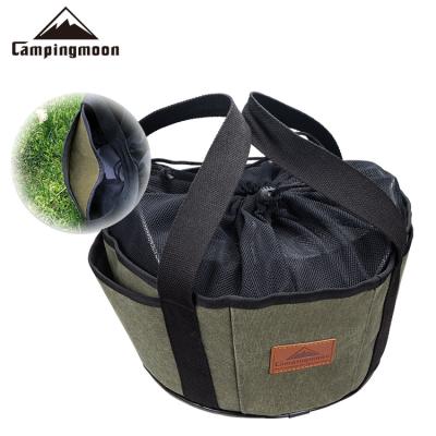 China Viable Outdoor Camping BBQ Messenger Messenger Pot Grill Storage Handbag Camping Box Cooler Bags for sale