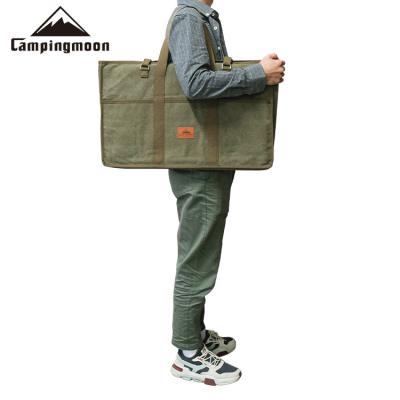 China Multifunctional Portable Canvas Storage Table Bag Outdoor Camping Bag for sale