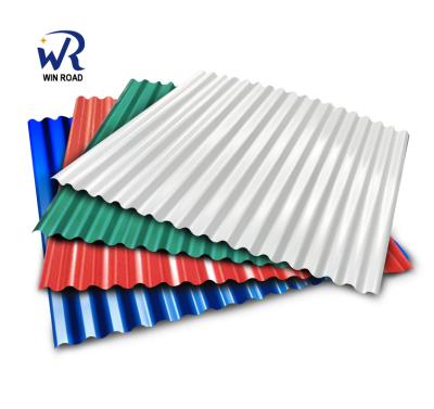 China High Quality Roof Building Material Color Coated Galvanized Corrugated Metal Roofing Sheet for sale