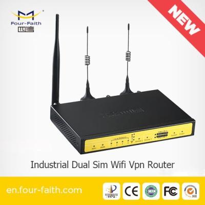 China F3C30 dual module external router with dual sim card slot 4G sim card modem with for bus wifi,vehicle wifi for sale