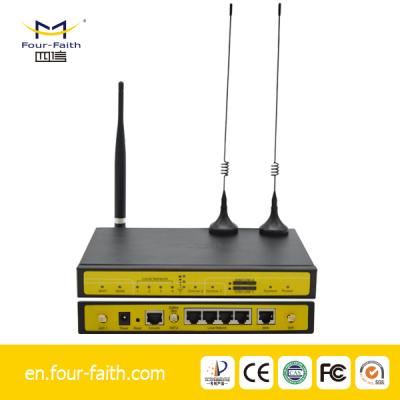 China Industrial Application 3G Industrial Wireless Dual SIM Card Load Balance 4 Wan Port Router for sale