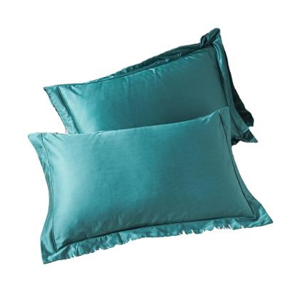 China Luxury 100% Anti-bacteria Bedding Cotton Sateen Pillow Cases for sale