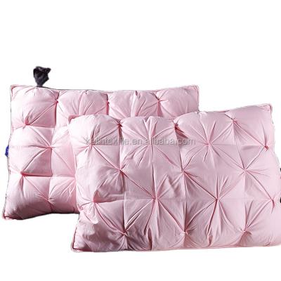 China New Design Anti-Apnea Hot Cake Box Super Soft Hotel Down Pillow for sale