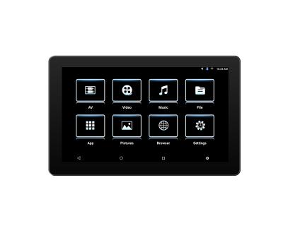 China Built-in Speaker 10.8 Inch Android Car Headrest Monitor 1920*1080 HD 1080P Video Touch Screen WIFI/BT/USB/SD/HD/FM VCR for sale