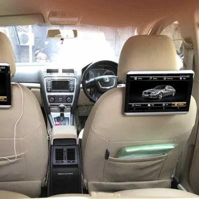 China Built-in Speaker 10.6 Inch Quad Core Android 6.0 Car Monitor Headrest Monitor Multimedia Player For All Car Universal for sale