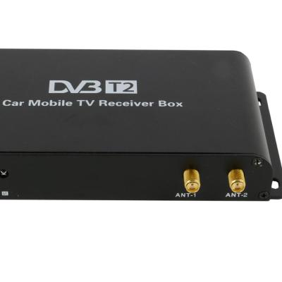 China High Speed ​​Full HD Mobile Car dvb-t2 TV Receiver dvb-t2 digital box for car dvb-t2 Auto digital car tv tuner with h.264 decoding for sale