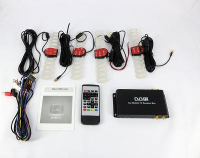 China HD Car DVB-T2 Mobile Digital Terrestrial TV Receiver for Russia Thailand /Colombia/ Indonesia 110*80*30mm for sale