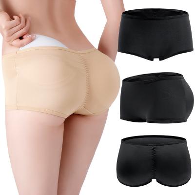 China Breathable Women's Seamless Push Up Hip Butt Enhancers Panties Padded Panties Butt Lift Panties for sale