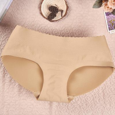 China New Style Hip Pants Peach Fake Hip Protection Sexy Breathable Comfortable Breathable Butt Pads Plump Panties for sale