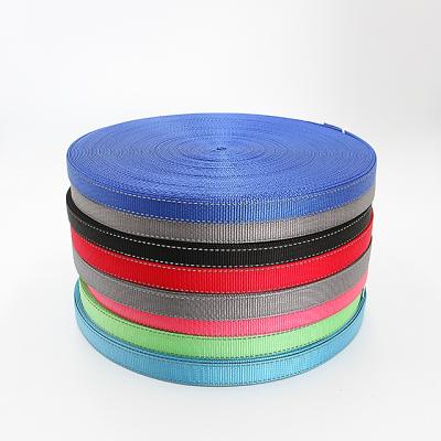 China POLYESTER reflective webbing/fashion nylon polyester PET NYLON belt for sale