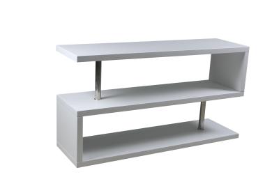 Китай MDF with high gloss finish, Stainless steel pipe bookshelf HS004 продается