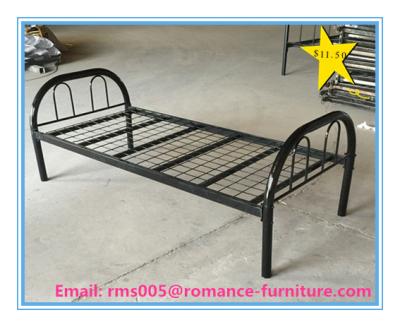 Китай cheap simple design high loading capacity metal single bed B005 продается