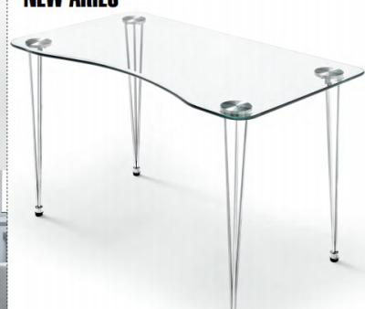 China Glass dining table  NEW ARIES for sale