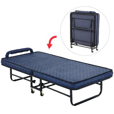 China Foldable Midday Break Bed Modern Extending Single Bed, Box Spring Hotel Extra Bed for sale