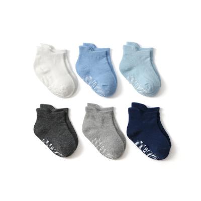 China Anti Slip Kids Socks Baby Floor Cotton Socks Baby Boy Breathable High Quality Non-slip Fashionable Girl Socks for sale