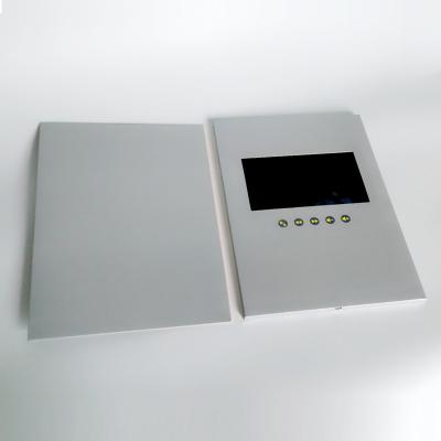 China A4 A5 Promotional Video Brochure , TFT Video Business Card With Lcd Screen for sale