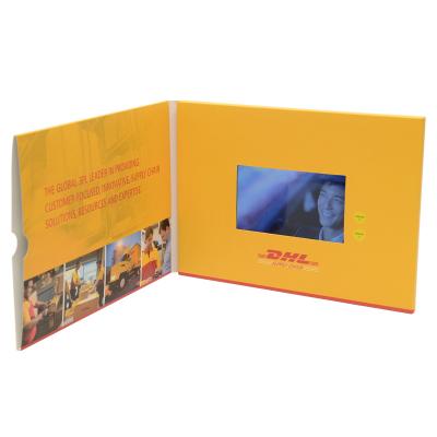 China 5 Inch TFT Video Greeting Card , 4G Flip Book Video For Advertising for sale