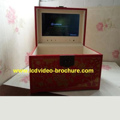 China EU 7 inch Video greeting card / video box  for promotion  , business for sale