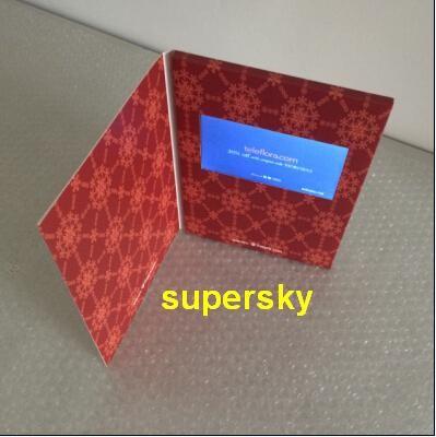 China Widely Used Lcd Video Post Card Fully Customized Valentine'S Day Gift for sale