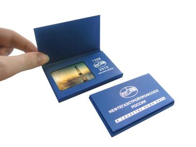 China 5.0 Inch Coating Hard Cover Video Booklets , Digital Video Brochure for sale