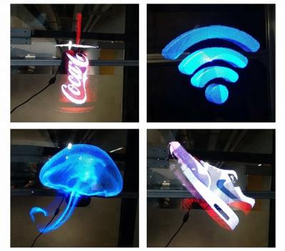 China High Resolution 3d Hologram Advertising 3D Naked Eye LED Fan Holographic Display for sale