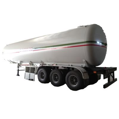 China 40cbm 2 axles lpg tank trailer 52m3 lpg trailer in morocco 56000liters lpg trailer tanker for sale for sale