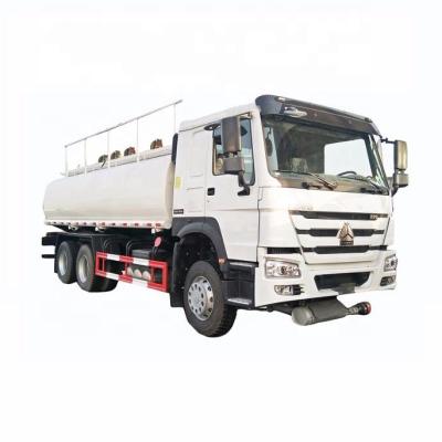 China HOWO 6x4 20m3 fuel delivery truck oil diesel fuel tanker capacity 20000l fuel tank truck for sale for sale