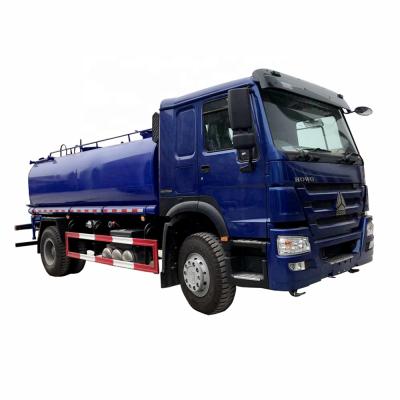 Chine HOWO 4x2 290HP RHD 15 tons water tank lorry 15000L 266hp, 290hp à vendre