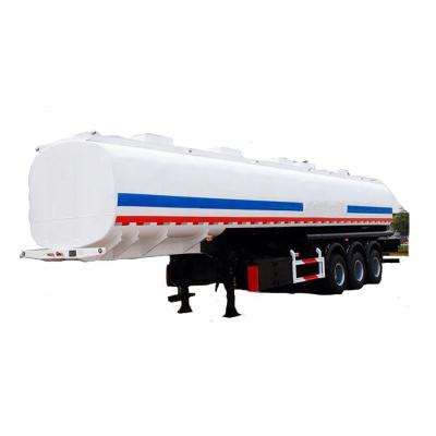 China 3 Axles Liquid Tanker Trailer Acid Transport 28t Carbon Steel Single Compartment for sale