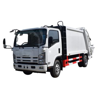 China mini 3t New garbage truck 5t 6 wheelers compactor garbage truck price for Sale, Camion Benne Te koop