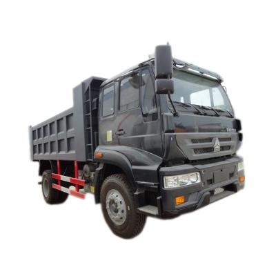 中国 Sinotruk Howo Tipper Dump Truck 4x2 5t 10ton Flat Roof Manual 351 - 450hp 販売のため